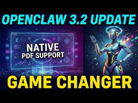 NEW OpenClaw 3.2 Update is a HUGE Improvement!